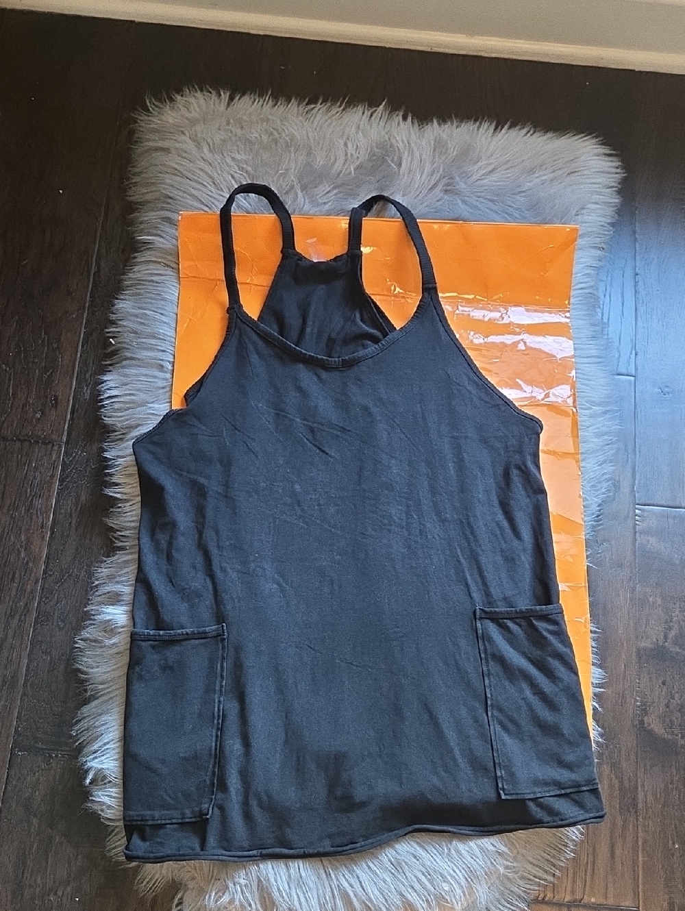 Nwot! Free People movement hot shot mini dress in  black
